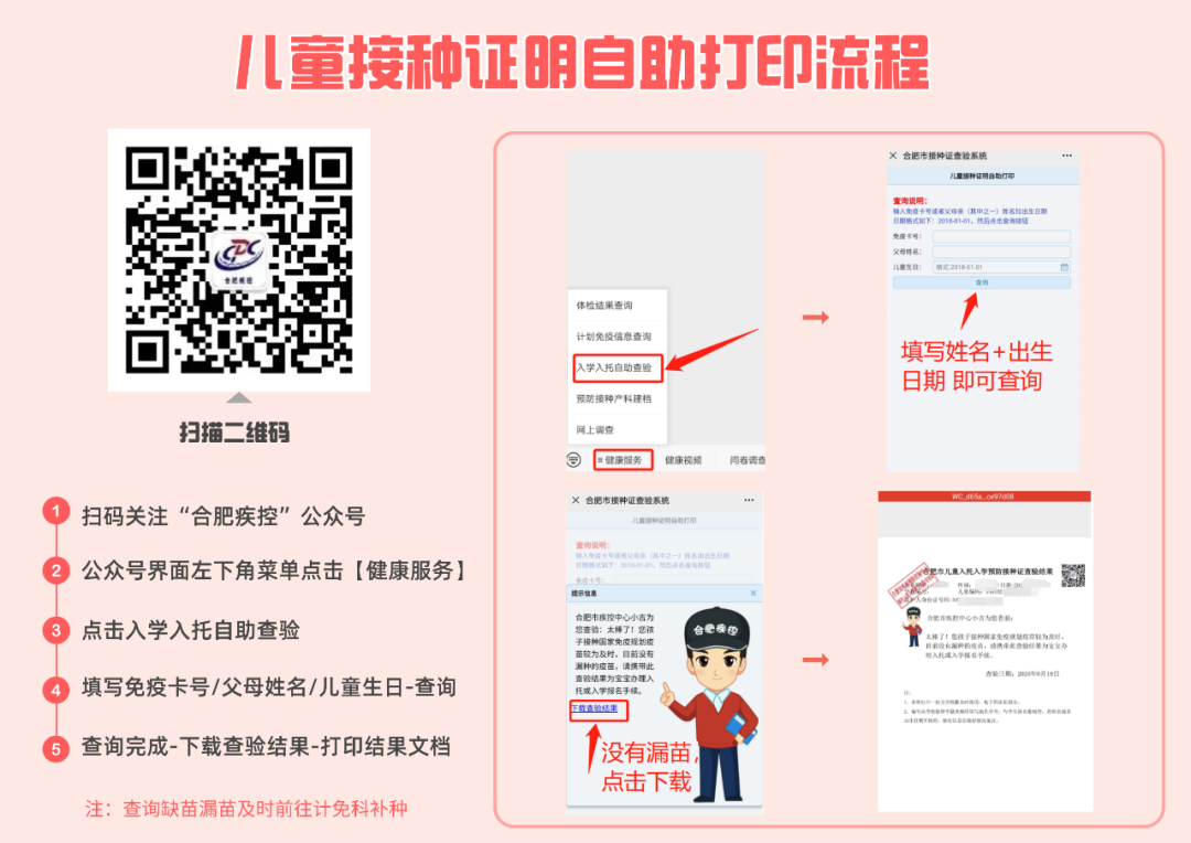 MHK丨新生入园体检须知