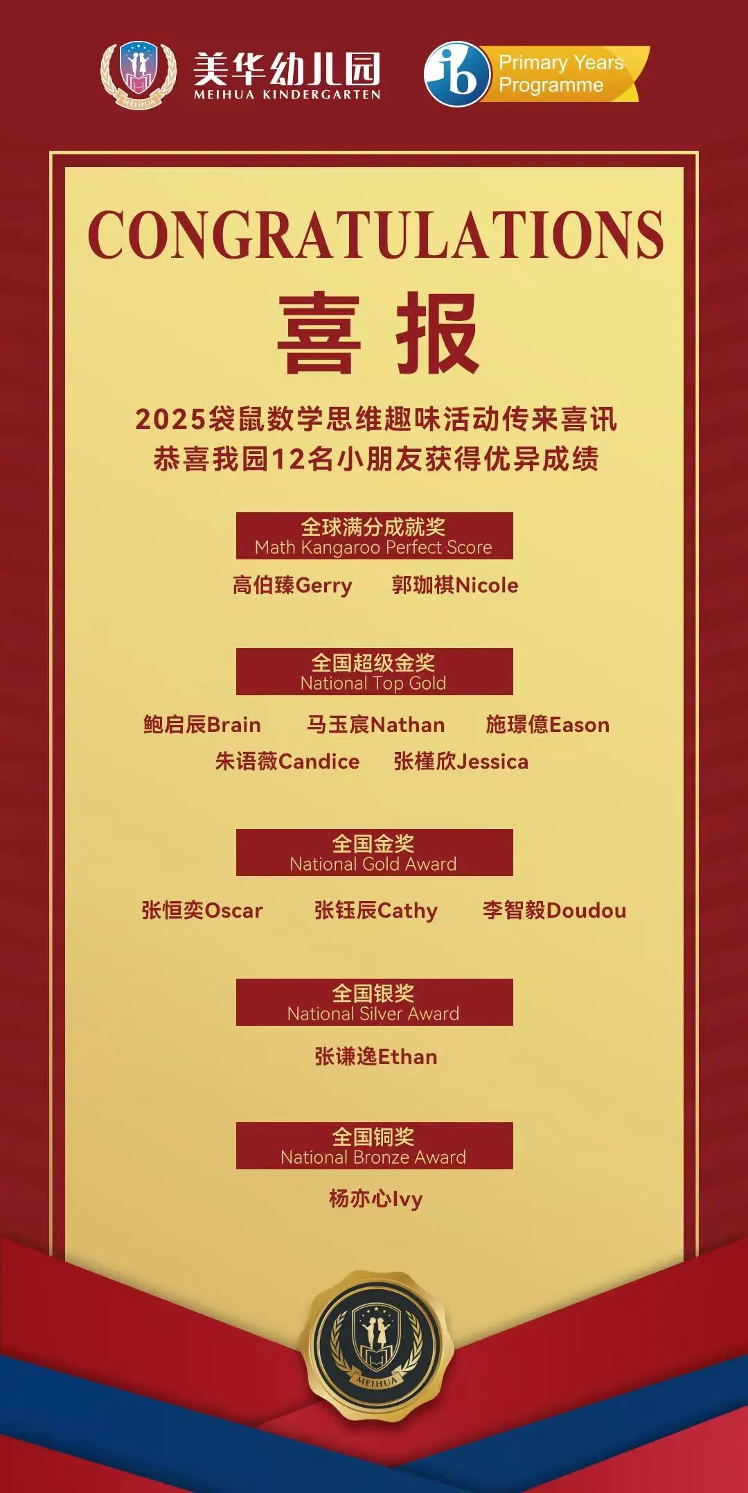 MHK 丨捷报！
